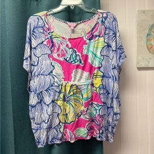 Lilly Pulitzer Bathing Suit Cover Up Size S/M